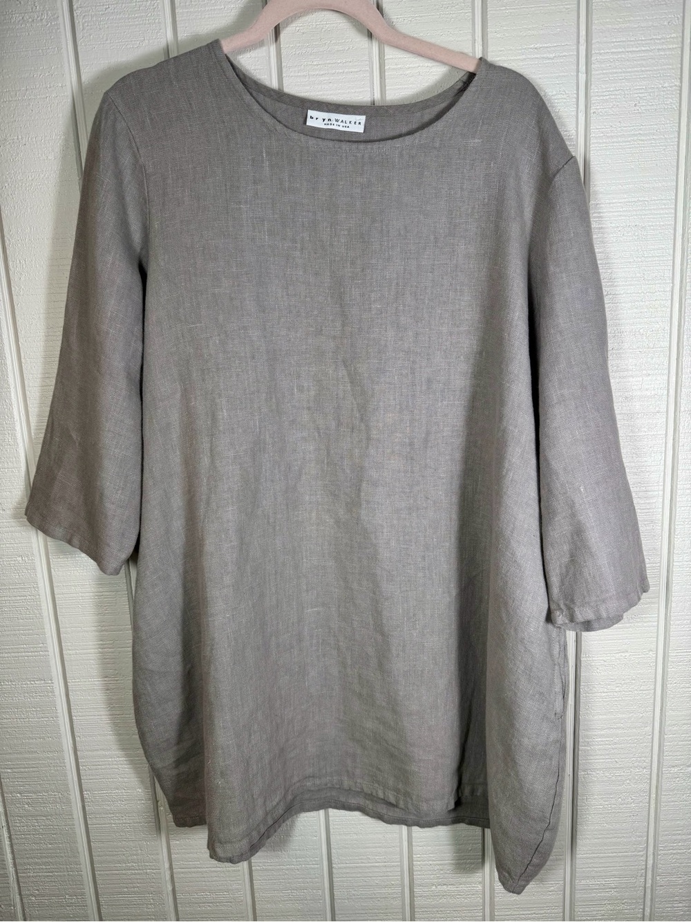 Bryn Walker Linen Tunic Size Small